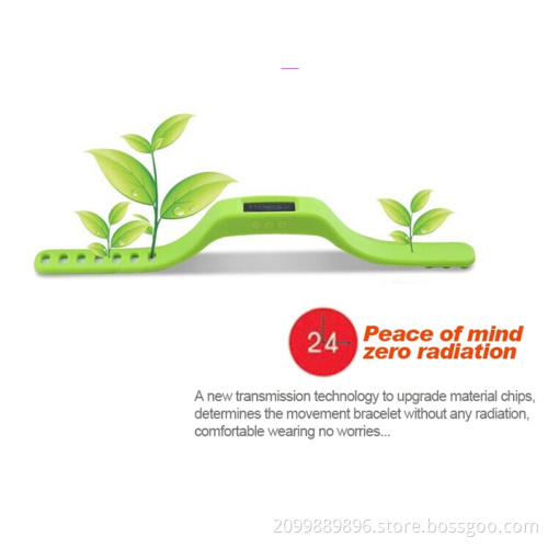 Fashion Style Silicone Good Health Bracelet Bluetooth Sleep Monitoring PLR-1089